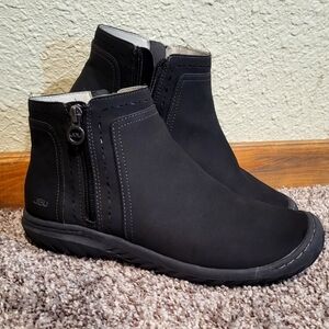 JBU by Jambu Women's Juno Ankle Boots - Black , Size US 8M